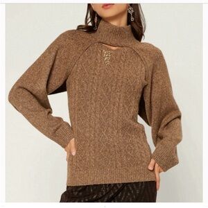 NWT - Anthropologie Current Air Sweater Shrug Set